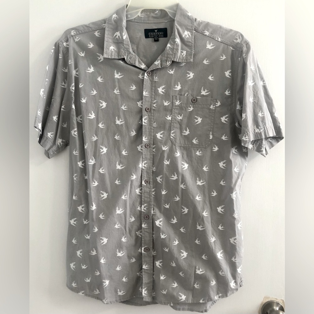Company eighty one mens xl short sleeve button up